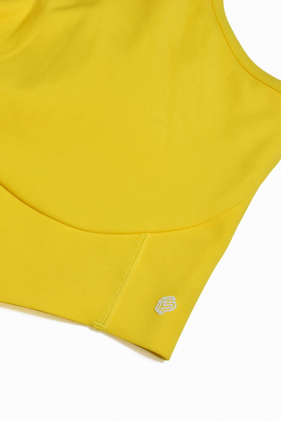 Lemon Checker Bra