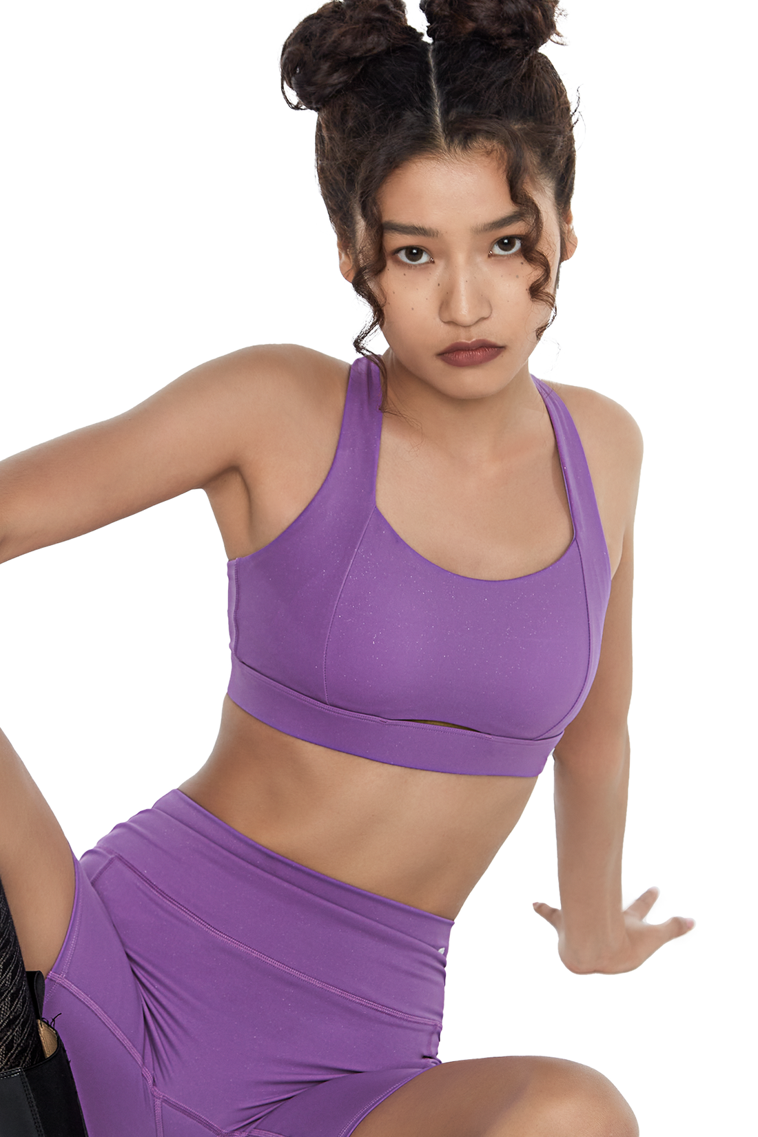 SPARKLING AMETHYST SPORTS SET